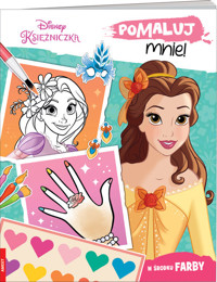 Disney Księżniczka Pomaluj mnie! -  - książka