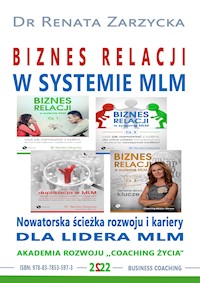 Biznes relacji w systemie MLM. Nowatorska ścieżka rozwoju i kariery dla Lidera MLM. Cześć 1, 2, 3 i 4. - dr Renata Zarzycka - audiobook