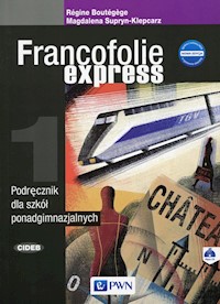 Francofolie express 1 Nowa edycja Podręcznik z płytą CD - Supryn-Klepcarz Magdalena, Boutegege Regine - książka