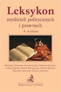 Leksykon myślicieli politycznych i prawnych -  - książka