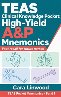 TEAS Clinical Knowledge Pocket: High‑Yield A&P Mnemonics - Cara Linwood - ebook