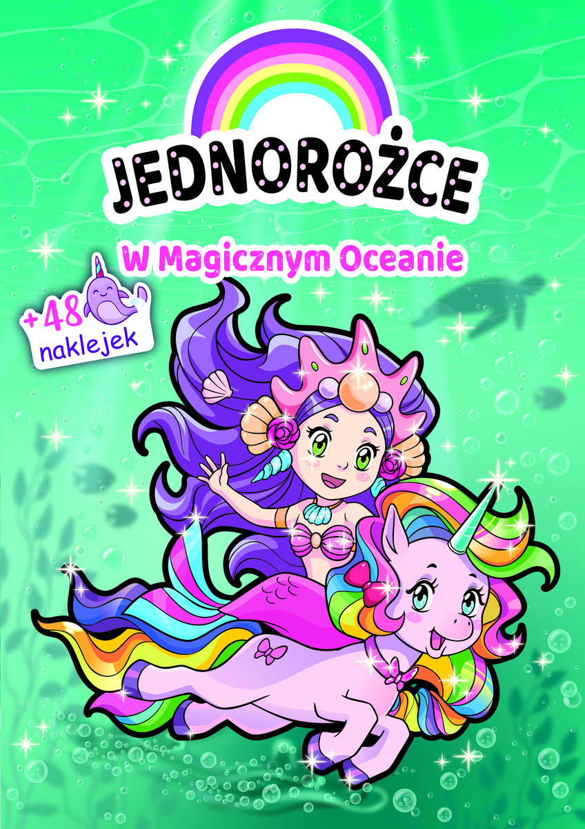 Jednorożce. W Magicznym Oceanie - Zivile Agurkyte, Anna Dorogina (ilustr.) - książka