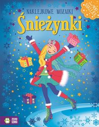 Naklejkowe mozaiki Śnieżynki -  - książka