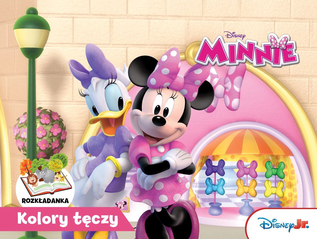 Kolory tęczy. Rozkładanka. Disney Minnie - zbiorowa praca - książka