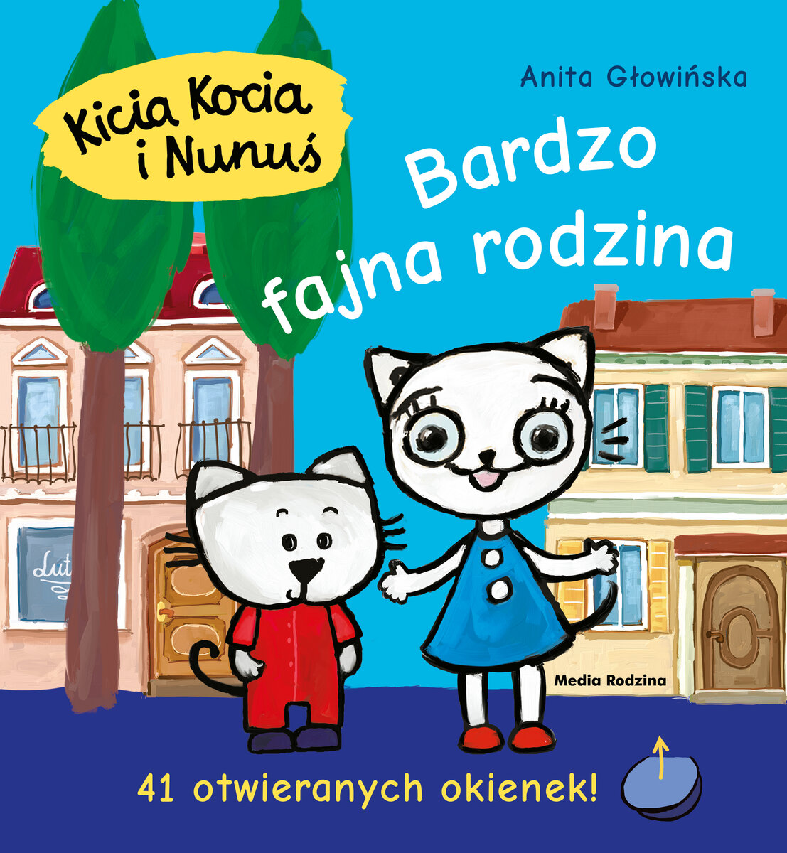 Kicia Kocia i Nunuś. Bardzo fajna rodzina - Anita Głowińska - książka