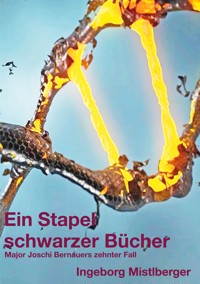 Ein Stapel schwarzer Bücher - Ingeborg Mistlberger - ebook