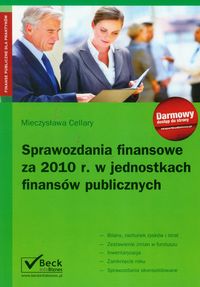Sprawozdania finansowe za 2010 rok w jednostkach finansów publicznych - Cellary Mieczysława - książka