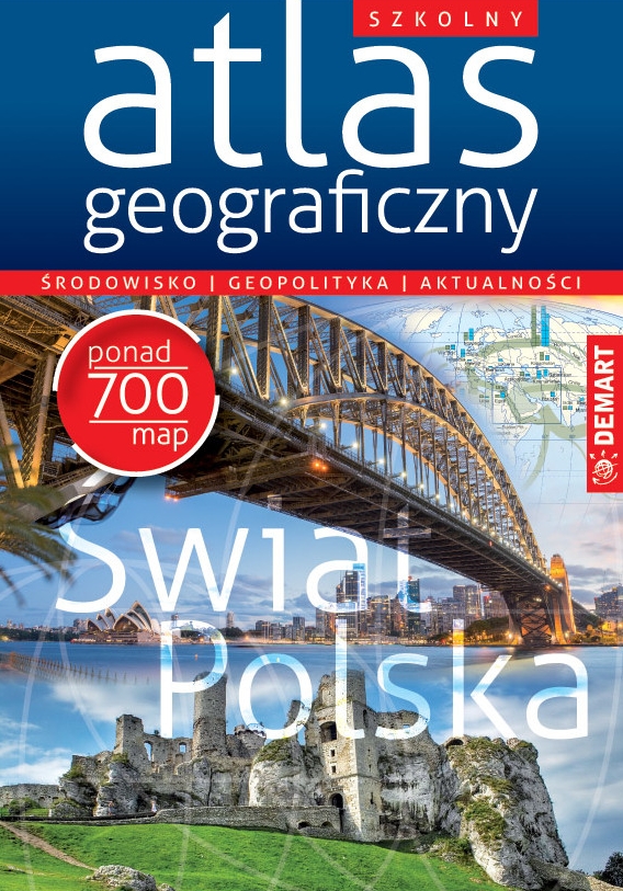 Szkolny Atlas Geograficzny - zbiorowa praca - książka