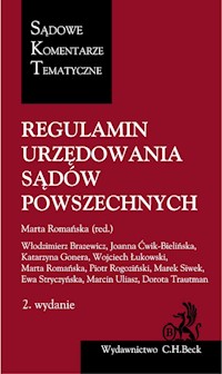 Regulamin urzędowania sądów powszechnych -  - książka