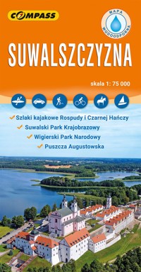 Suwalszczyzna. Mapa turystyczna w skali 1:75 000 (wersja wodoodporna) - zbiorowa praca - książka
