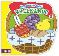 Wielkanoc 3 Kolorowanki - - książka