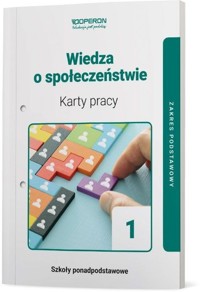 Wiedza o społeczeństwie 1 Karty pracy Zakres podstawowy - Walendziak Iwona - książka