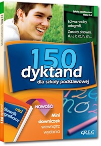 150 dyktand dla szkoły podstawowej z mini słowniczkiem - Szymonek Elżbieta, Kuczera Beata, Cygal Krystyna - książka