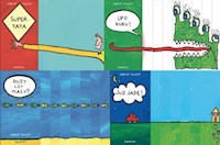 Zestaw kartonikowych książek dla najmłodszych - Herve Tullet - książka