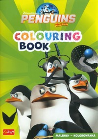 Pingwiny z Madagaskaru Kolorowanka -  - książka