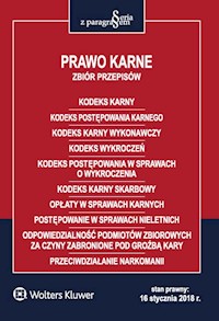 Prawo karne Zbiór przepisów - - książka