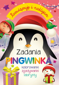 Rozwiązuję i naklejam. Zadania Pingwinka - Barbara Szymanek - książka
