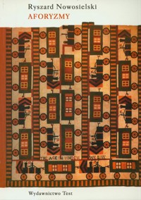 Aforyzmy i myśli - Nowosielski Ryszard - książka