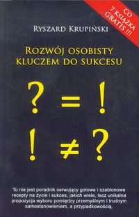 Rozwój osobisty kluczem do sukcesu - Ryszard Krupiński - książka