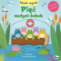 Pięć małych żabek. Wesoła zagroda - Elżbieta Korolkiewicz - książka