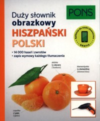 Duży słownik obrazkowy Hiszpański PONS -  - książka