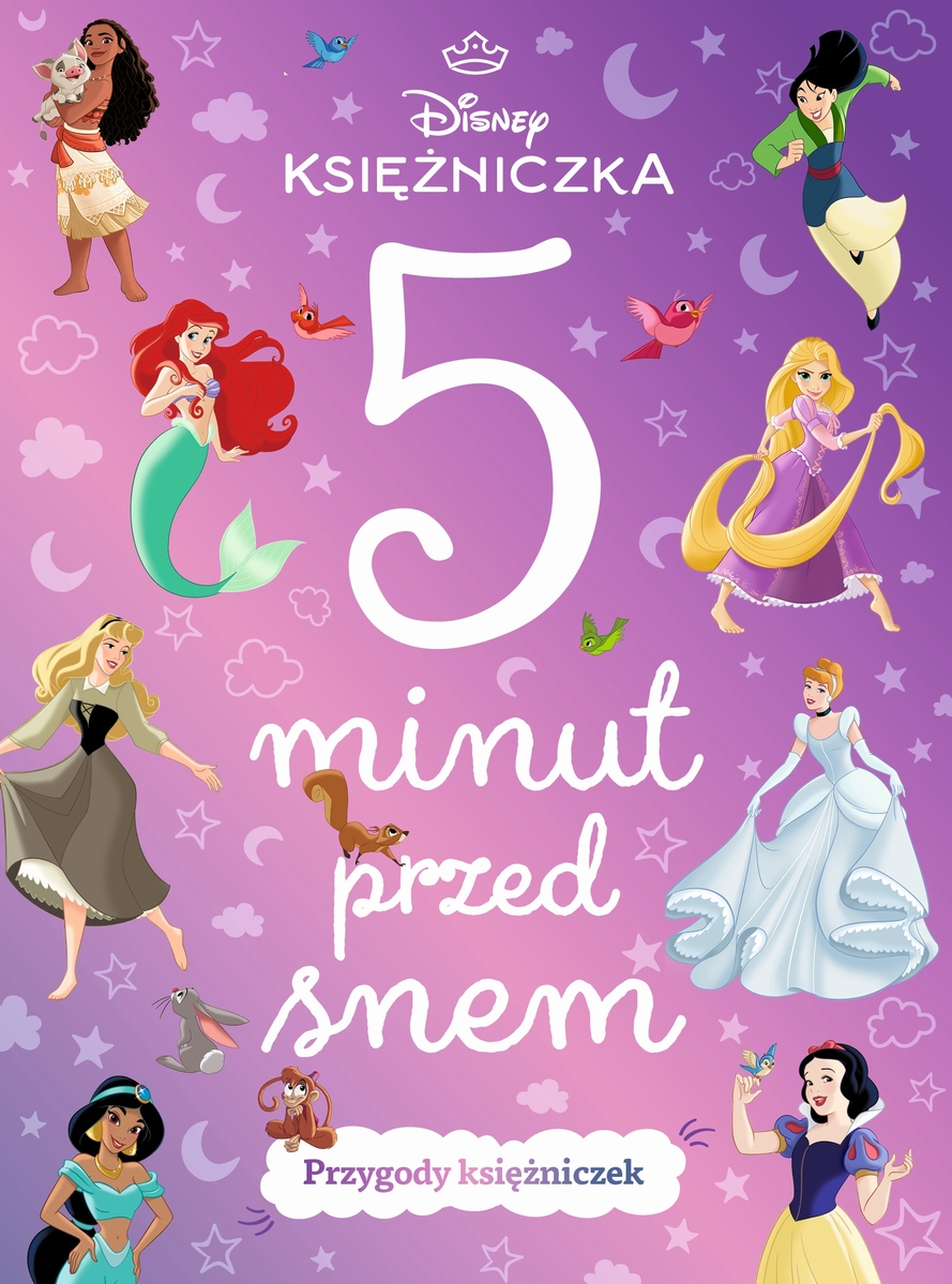 5 minut przed snem. Przygody księżniczek. Disney Księżniczka - Ewa Tarnowska (tłum.) - książka