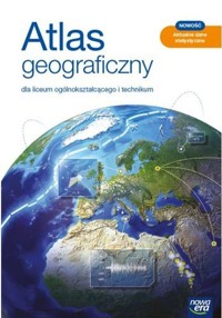 Atlas geograficzny dla liceum -  - książka