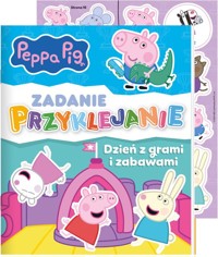 Peppa PigZadanie przyklejanie -  - książka