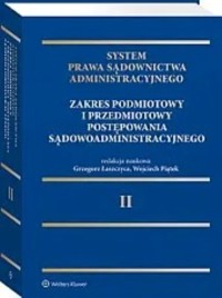 System Prawa Sądownictwa Administracyjnego Tom 2 -  - książka