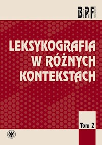 Leksykografia w różnych kontekstach -  - książka