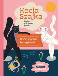 Kocia Szajka i ucho różowego jelenia. Kociastyczne łamigłówki - Agata Romaniuk - książka
