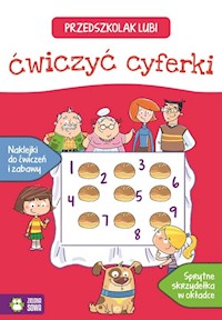 Przedszkolak lubi cyferki -  - książka