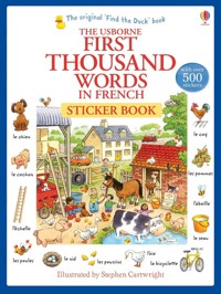 First Thousand Words in French Sticker Book - Amery Heather - książka