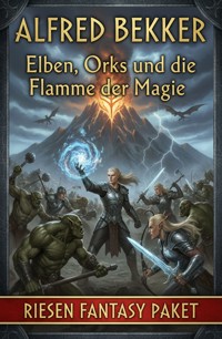 Elben, Orks und die Flamme der Magie: Riesen Fantasy Paket - Alfred Bekker - ebook