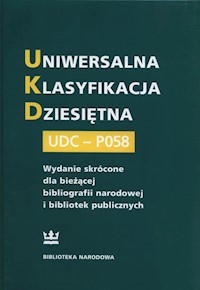 Uniwersalna Klasyfikacja Dziesiętna UDC-PO58 -  - książka