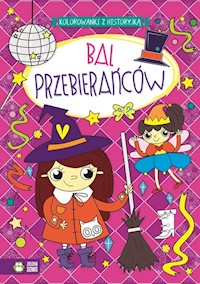 Bal przebierańców Kolorowanki z historyjką -  - książka