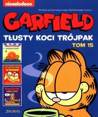 Garfield. Tłusty koci trójpak. Tom 15 - Jim Davis - książka