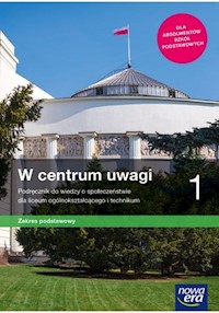 W centrum uwagi 1 Podręcznik Zakres podstawowy - Janicki Arkadiusz, Kięczkowska Justyna, Menz Mariusz - książka