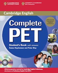 Complete PET Student's Book with answers +3CD - Peter May - książka