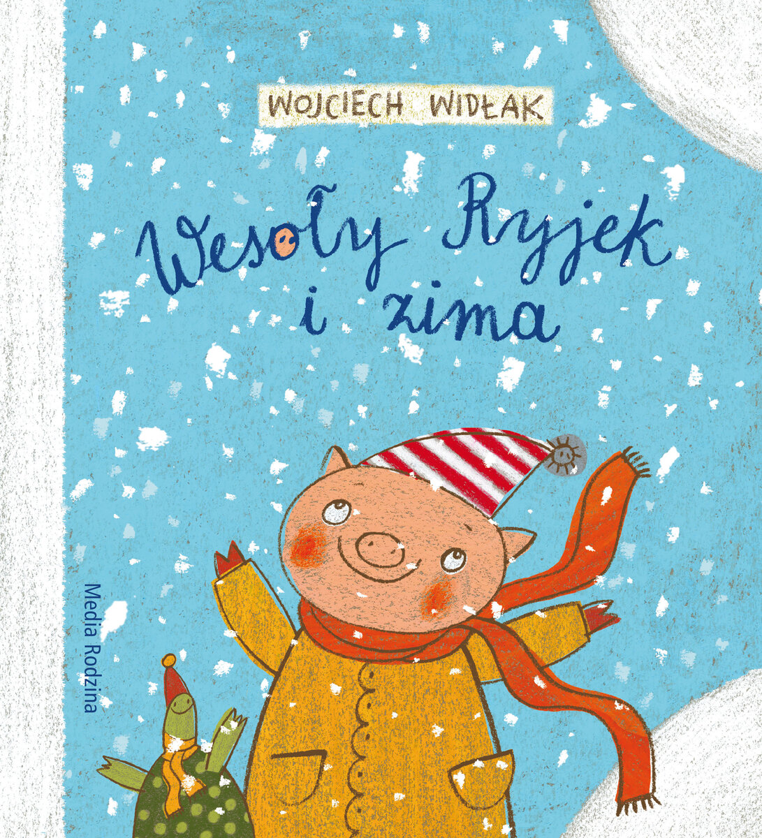Wesoły Ryjek i zima - Wojciech Widłak - książka