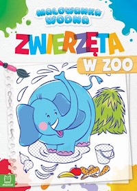 Malowanka wodna Zwierzęta w zoo -  - książka