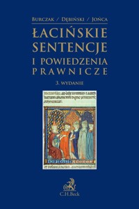 Łacińskie sentencje i powiedzenia prawnicze -  - książka