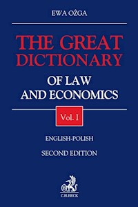 The Great Dictionary of Law and Economics Vol I English - Polish - Ewa Ożga - książka