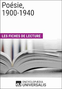 Poésie, 1900-1940 - Encyclopaedia Universalis - ebook
