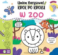 Umiem narysować krok po kroku. W zoo -  - książka