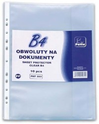 Obwoluta B4 z klapką 10 sztuk (PAT203) -  - książka
