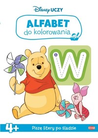 Disney Uczy Kubuś i Przyjaciele Alfabet do kolorowania -  - książka