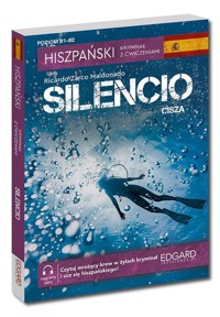 Hiszpański Kryminał z ćwiczeniami Silencio Cisza - Maldonada Ricardo Zarco - książka