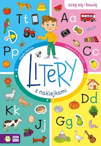 Uczę się i bawię Litery z naklejkami - Malicka Magda - książka