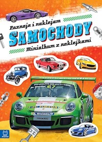 Minialbum z naklejkami Poznaję i naklejam samochody -  - książka